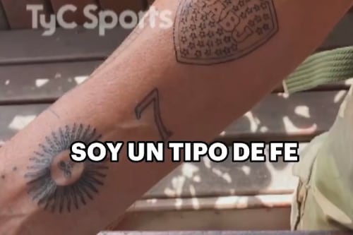 Aficionado de Boca Juniors se tatuó “La 7” antes de la final de Copa Libertadores