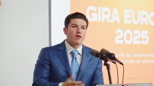 A partir de mañana García hará un tour de trabajo por Europa.