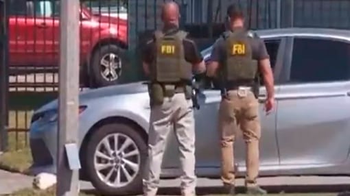 El autor se resguardó en una vivienda.