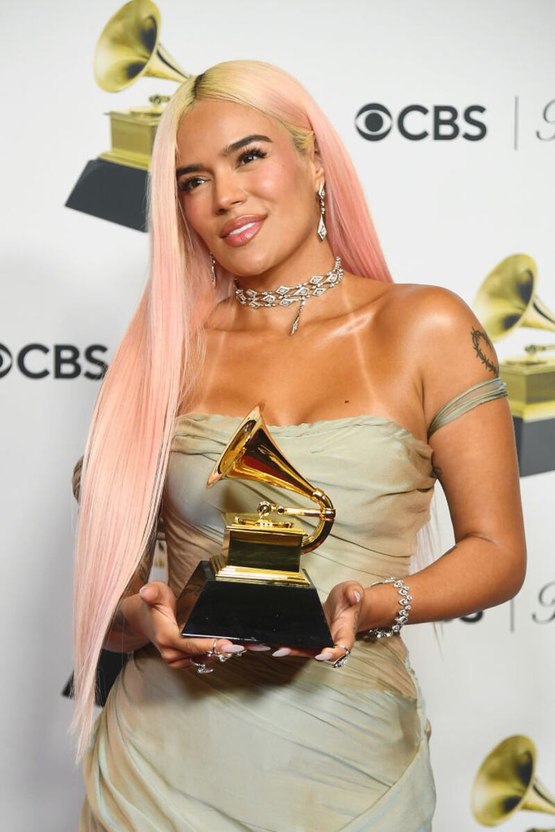 Karol G gana su primer Grammy 2024