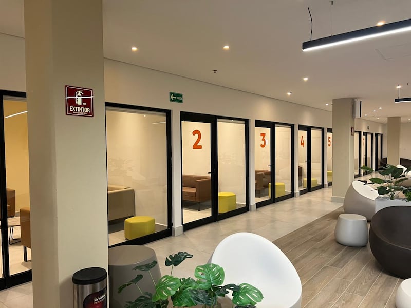 Cada espacio del nuevo edificio está perfectamente planificado.