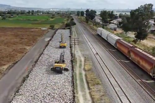 Confirman que el tren Querétaro–Irapuato ya está en obra: 100% de ingeniería y túnel en Celaya en marcha