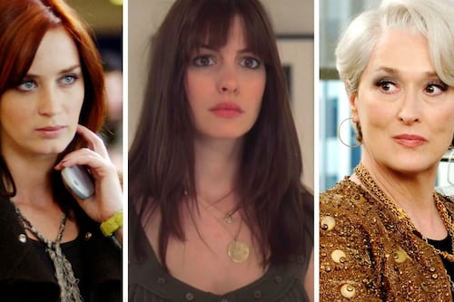 El antes y después de los actrices de The Devil Wears Prada