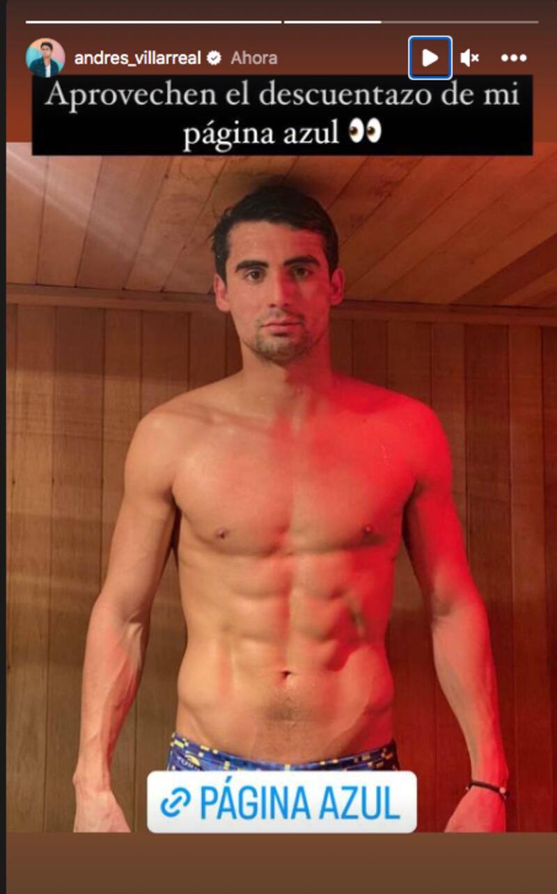 Andrés Villarreal promociona su Onlyfans