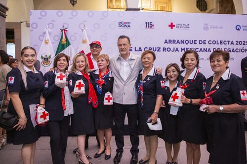 Arranca Colecta Anual 2025 de la Cruz Roja en Querétaro