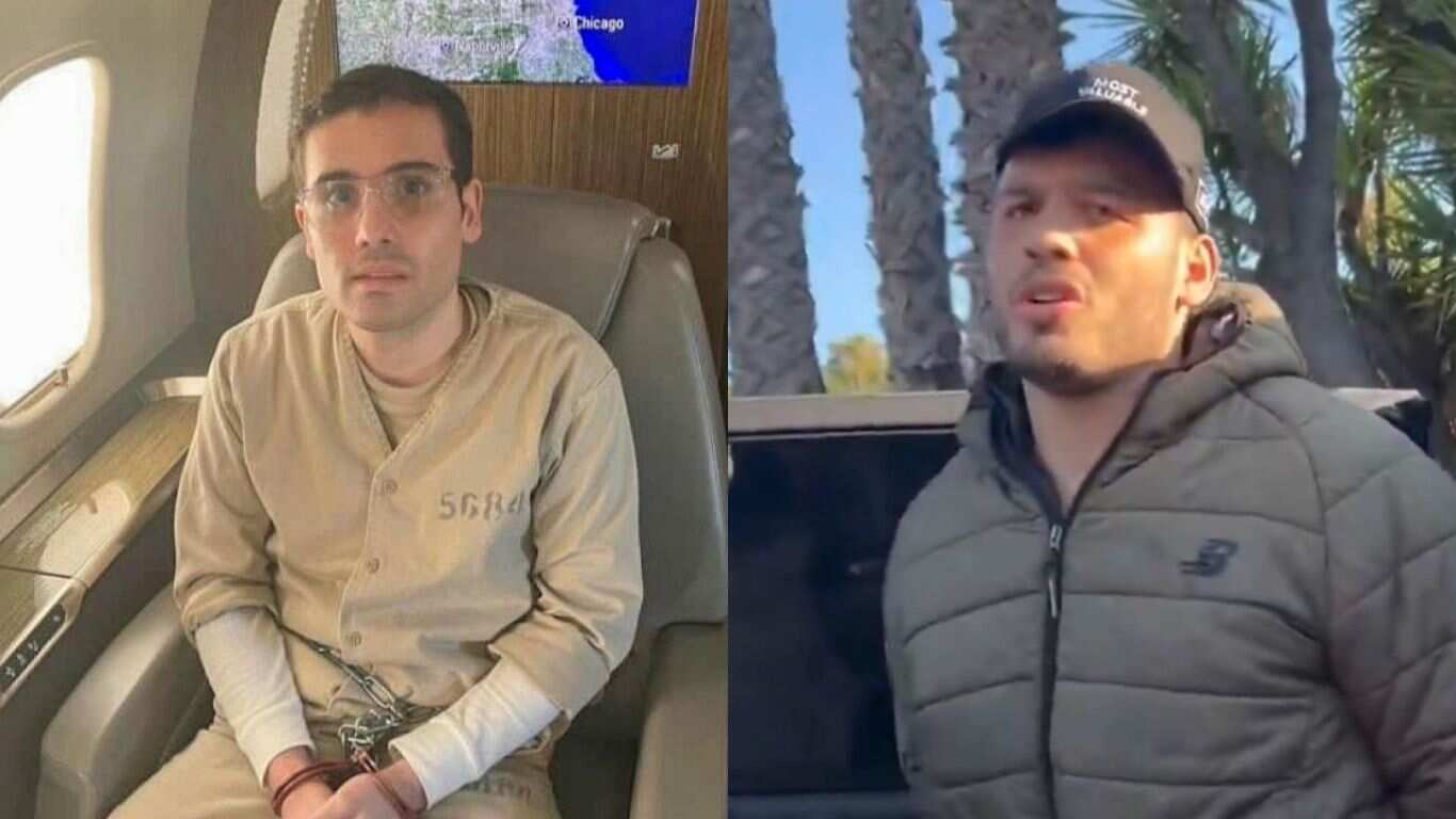 Chavez Jr. junto a Ovidio Guzman