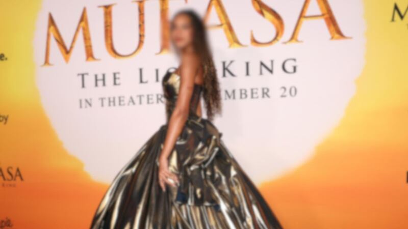Blue Ivy en la alfombra roja de 'Mufasa: El Rey León'