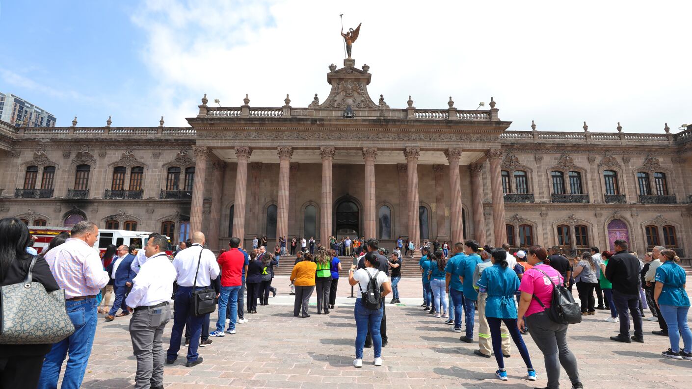 Si el incendio en Palacio hubiera sido real nadie habría salido lastimado.