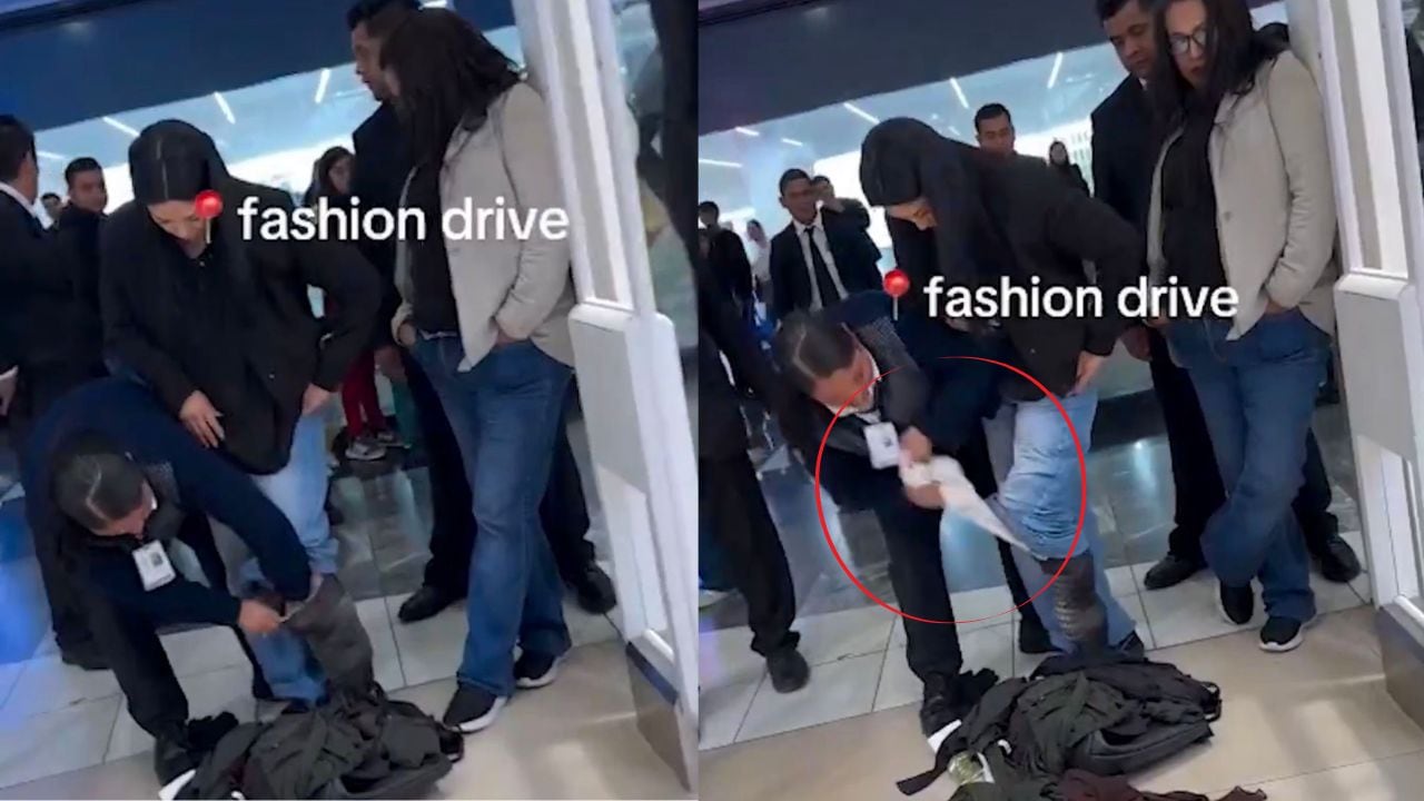 Robo de ropa en Fashion Drive