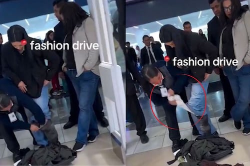 Video: Captan a mujeres robando ropa escondida en sus pantalones; así fueron atrapadas