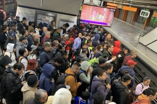 Usuarios desesperados ante mal servicio en el Metro CDMX; estas son las líneas afectadas