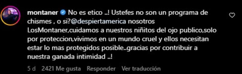 El programa de televisión muestra en redes sociales el rostro de la pequeña