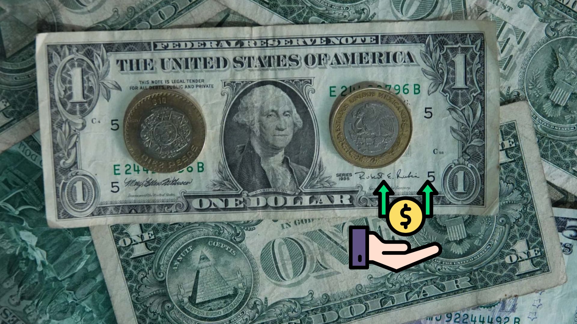 El tipo de cambio cerró en 17.48 pesos tras una apreciación de 10 centavos en cuatro días y una debilidad global del dólar.