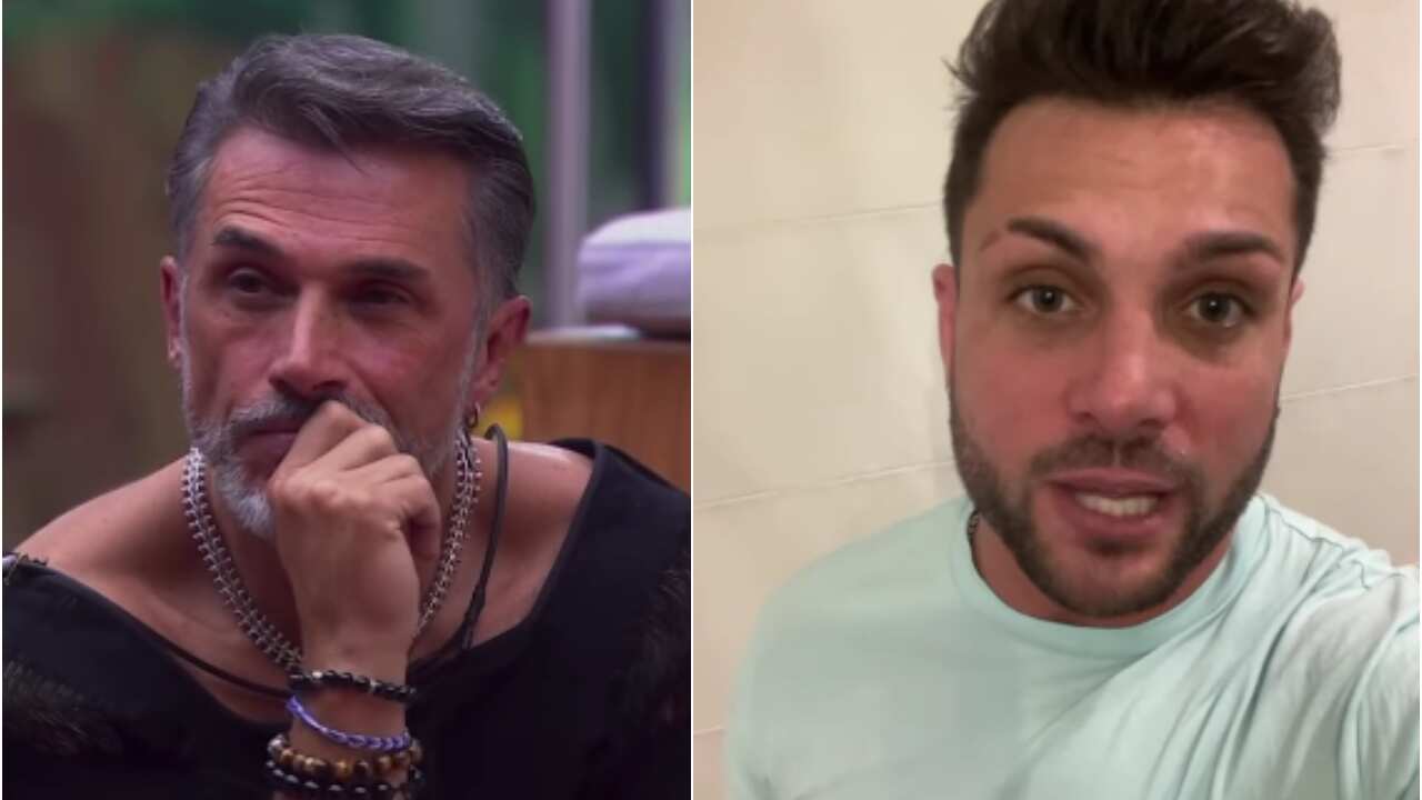 Sergio Mayer y Nicola Porcella