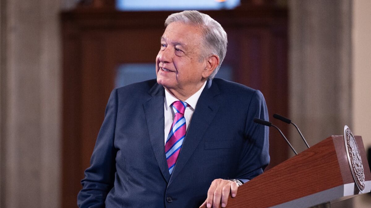 El mandatario mexicano se ha dedicado a poner canciones "para los jóvenes". (Cortesía)