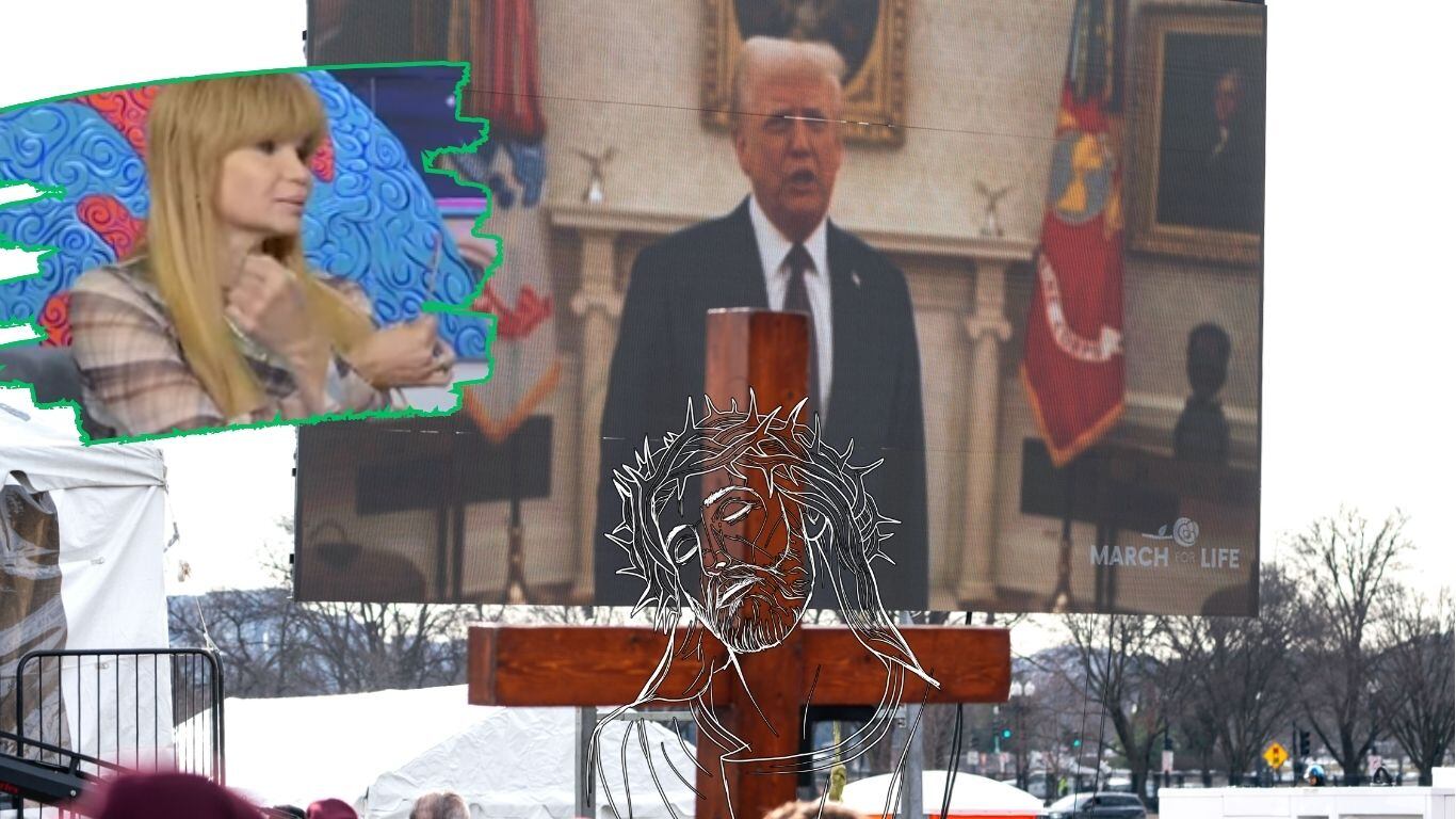 Trump escupió y pisó la Cruz de Cristo, según Mhoni Vidente