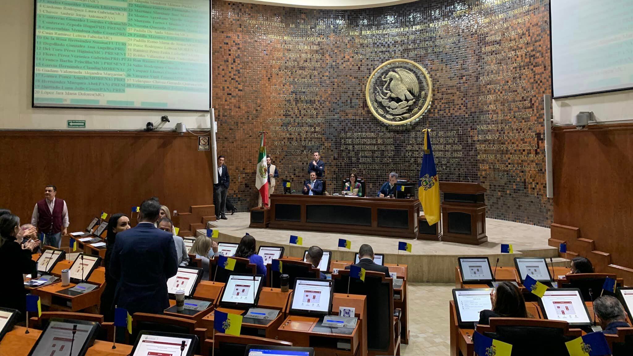 Un estudio del IMCO en señala que el Congreso de Jalisco es el cuarto más caro del país.