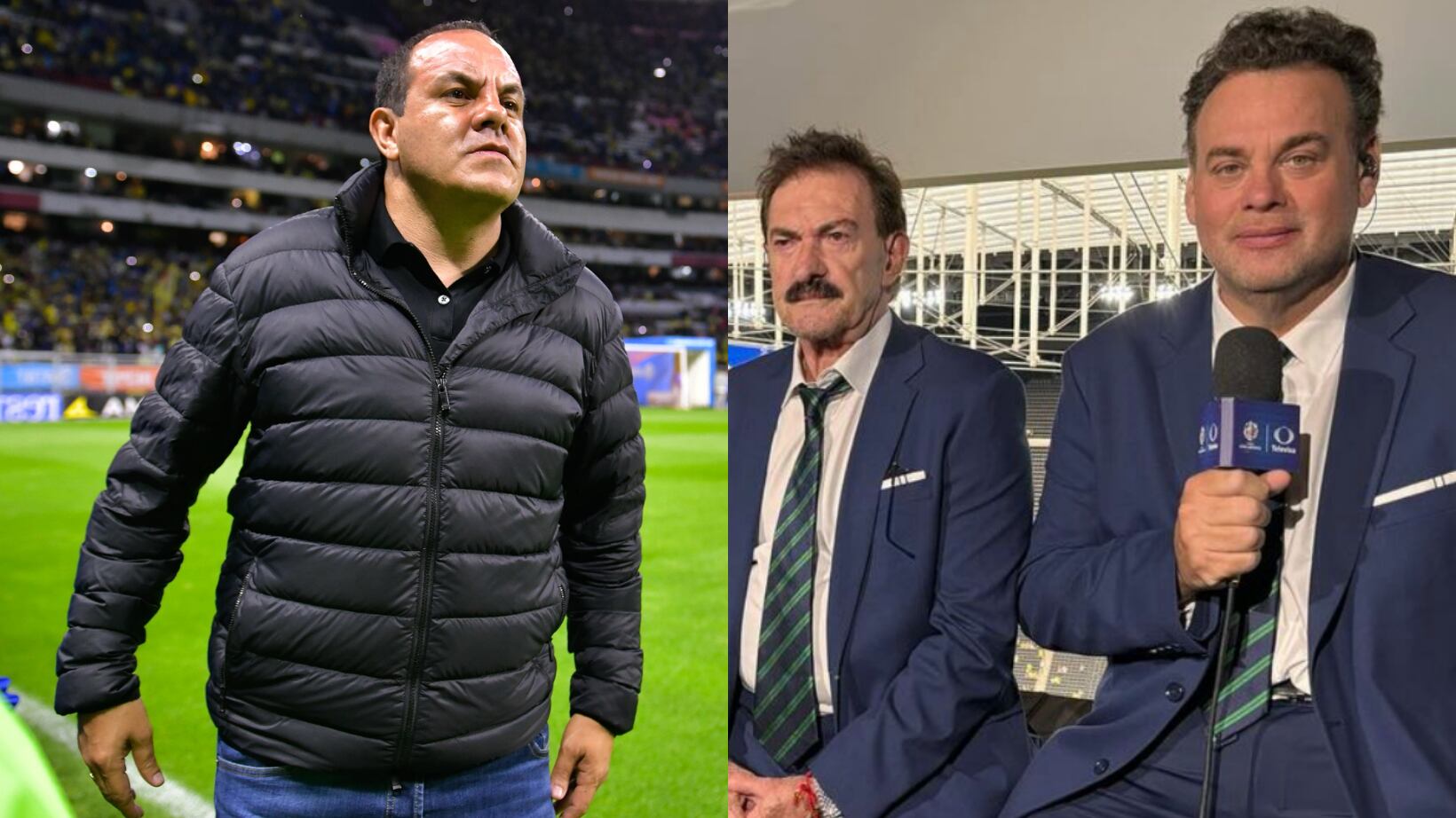 Cuauhtémoc Blanco le cantó un tiro a David Faitelson y Ricardo La Volpe.