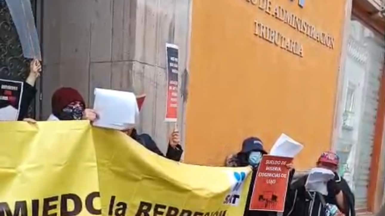 SAT Querétaro se une a paro nacional