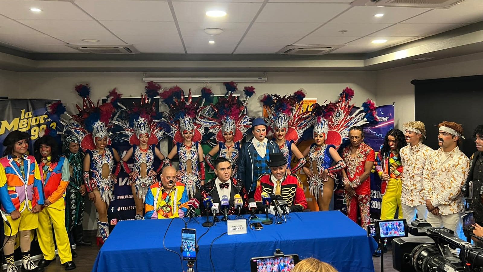 Rueda de prensa del Circo Americano