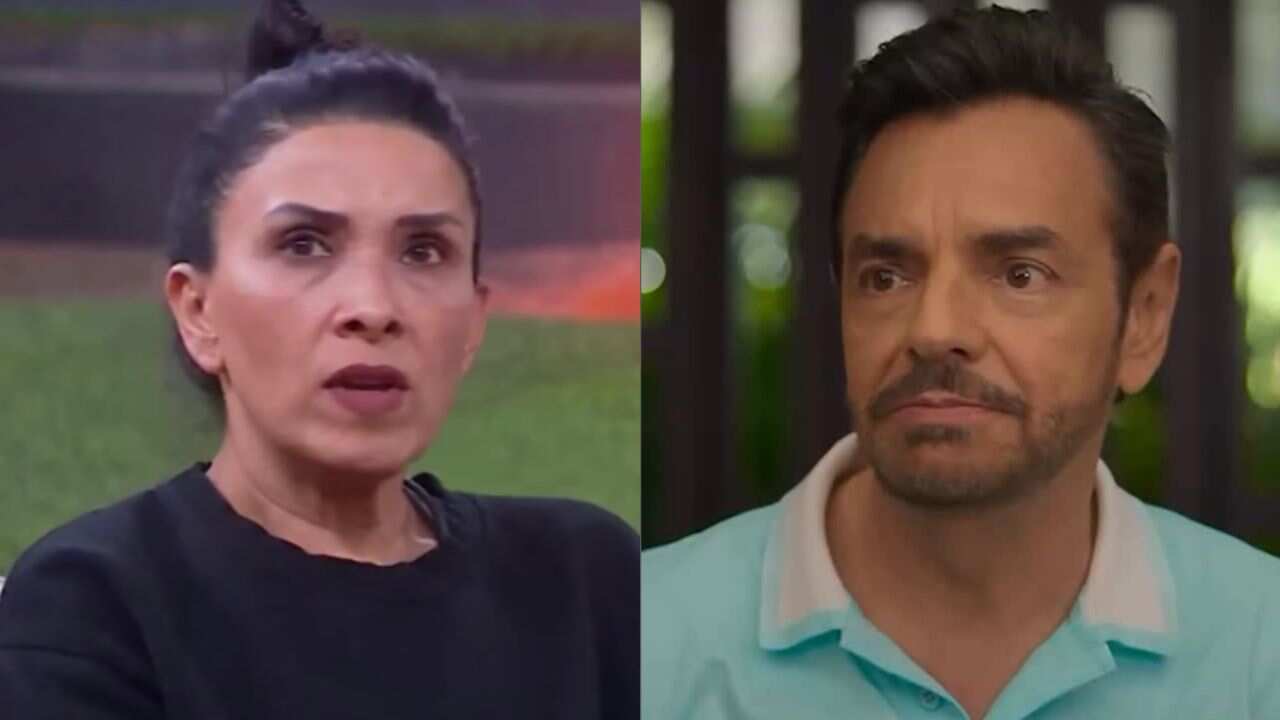 Dalílah Polanco y Eugenio Derbez