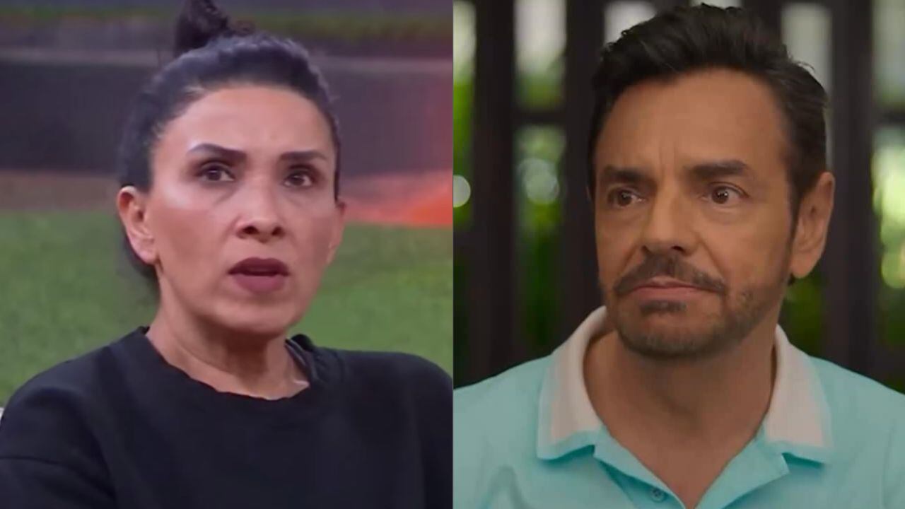 Dalílah Polanco y Eugenio Derbez