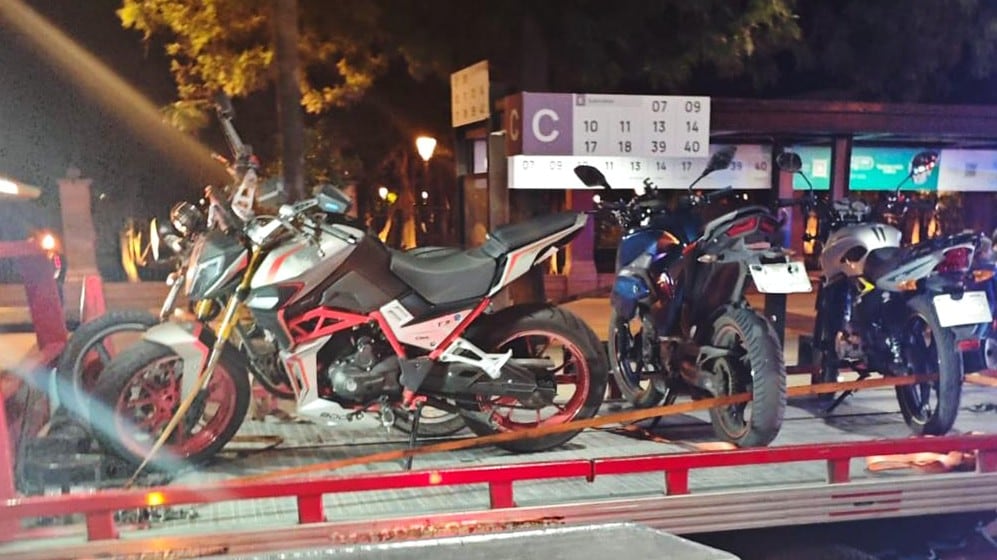 Aseguran 27 motos por arrancones en Querétaro