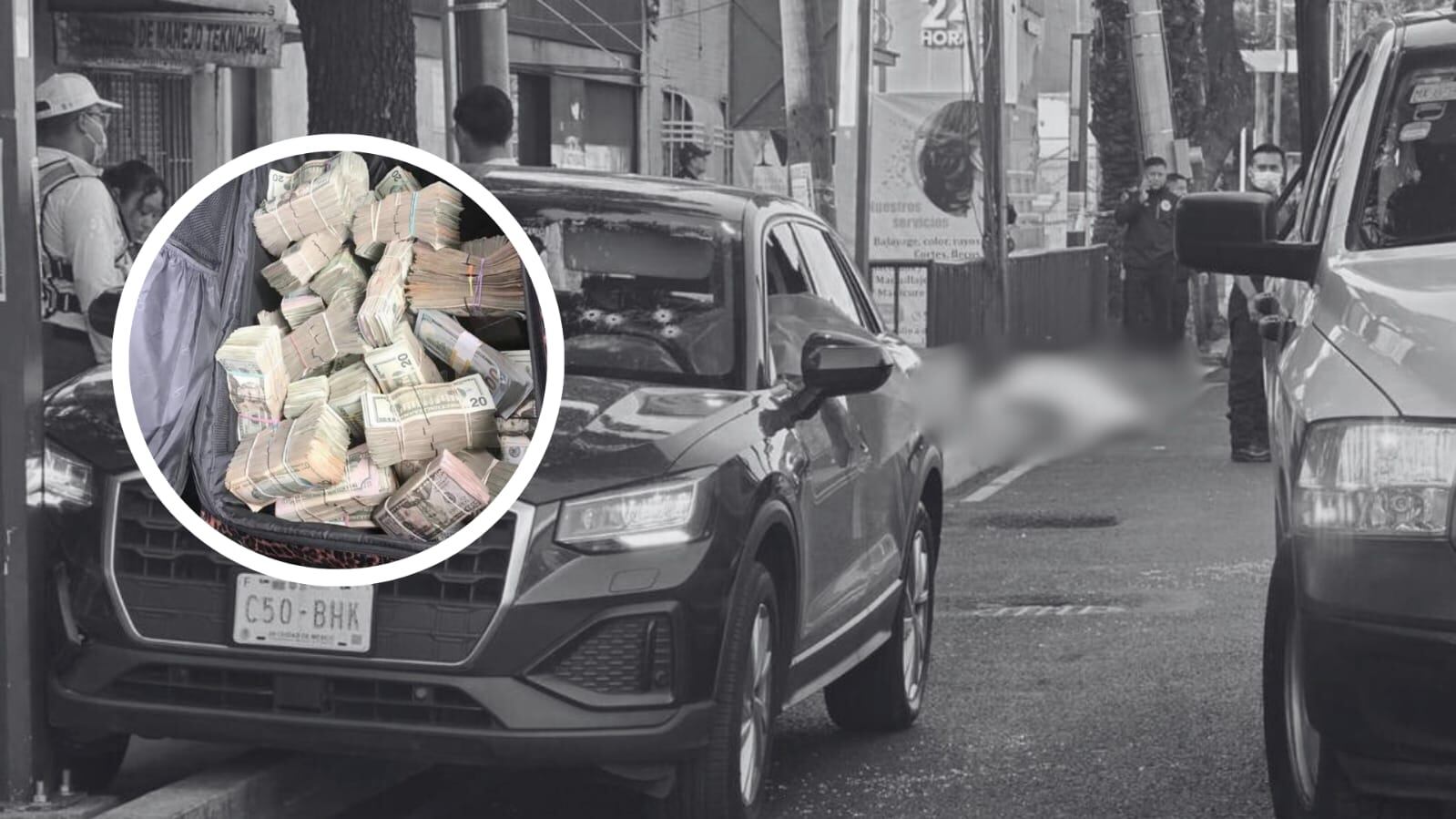 Supuesto botín millonario que transportaba la secretaria personal de Brugada