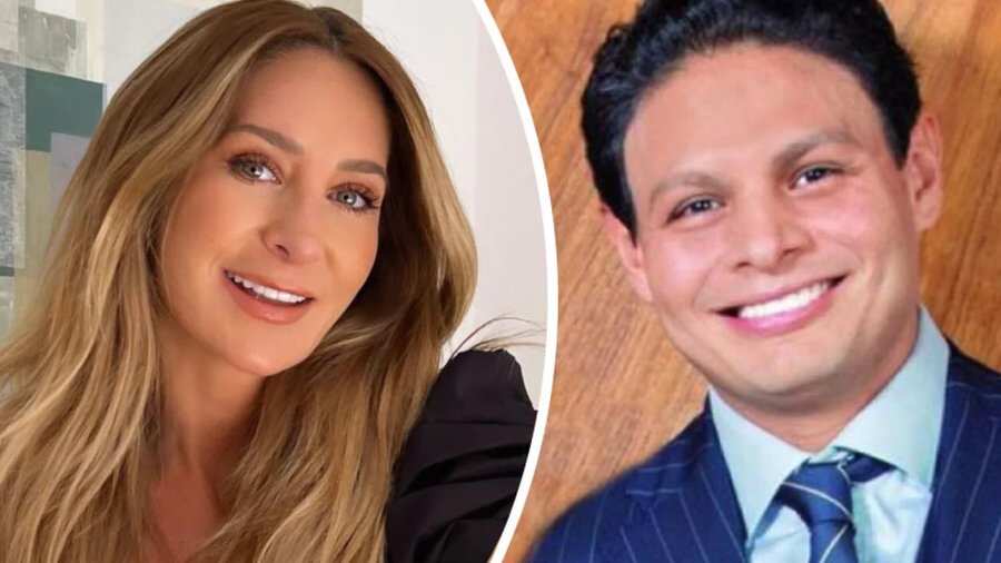 Geraldine Bazán y Giovanni Medina