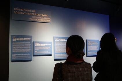Aeroméxico, Naciones Unidas y el Museo de Memoria y Tolerancia se unen contra la trata de personas.