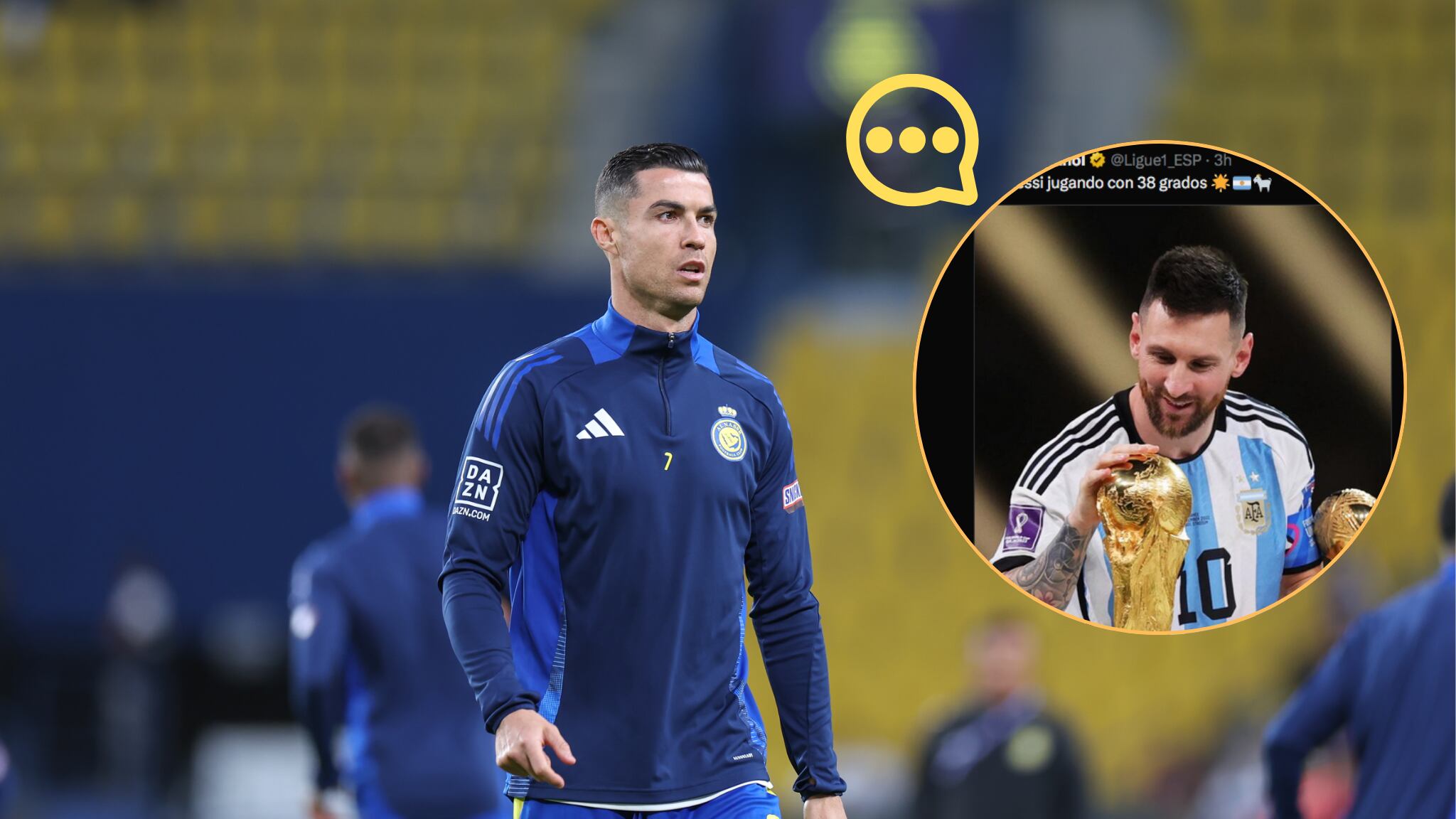 Ligue 1 no tardó en responderle al jugador portugués, quien menospreció la liga francesa