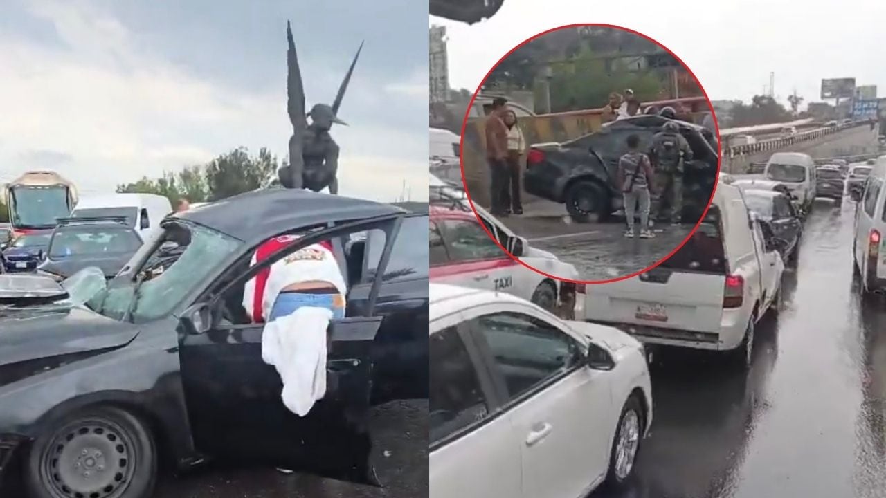 Accidente en la autopista México-Pachuca