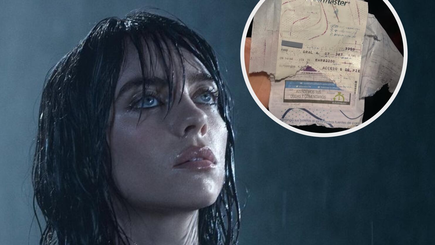 La cantante estará este 30 de marzo tras la cancelación de su show por la lluvia del miércoles.