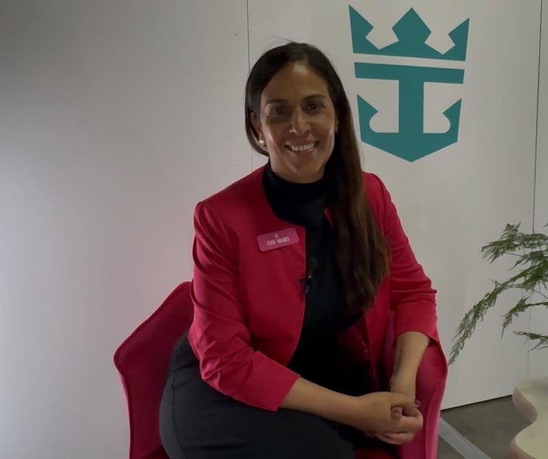 Iztel Valdés dice que Royal Caribbean tiene experiencia para todas las generaciones, para todas las familias.