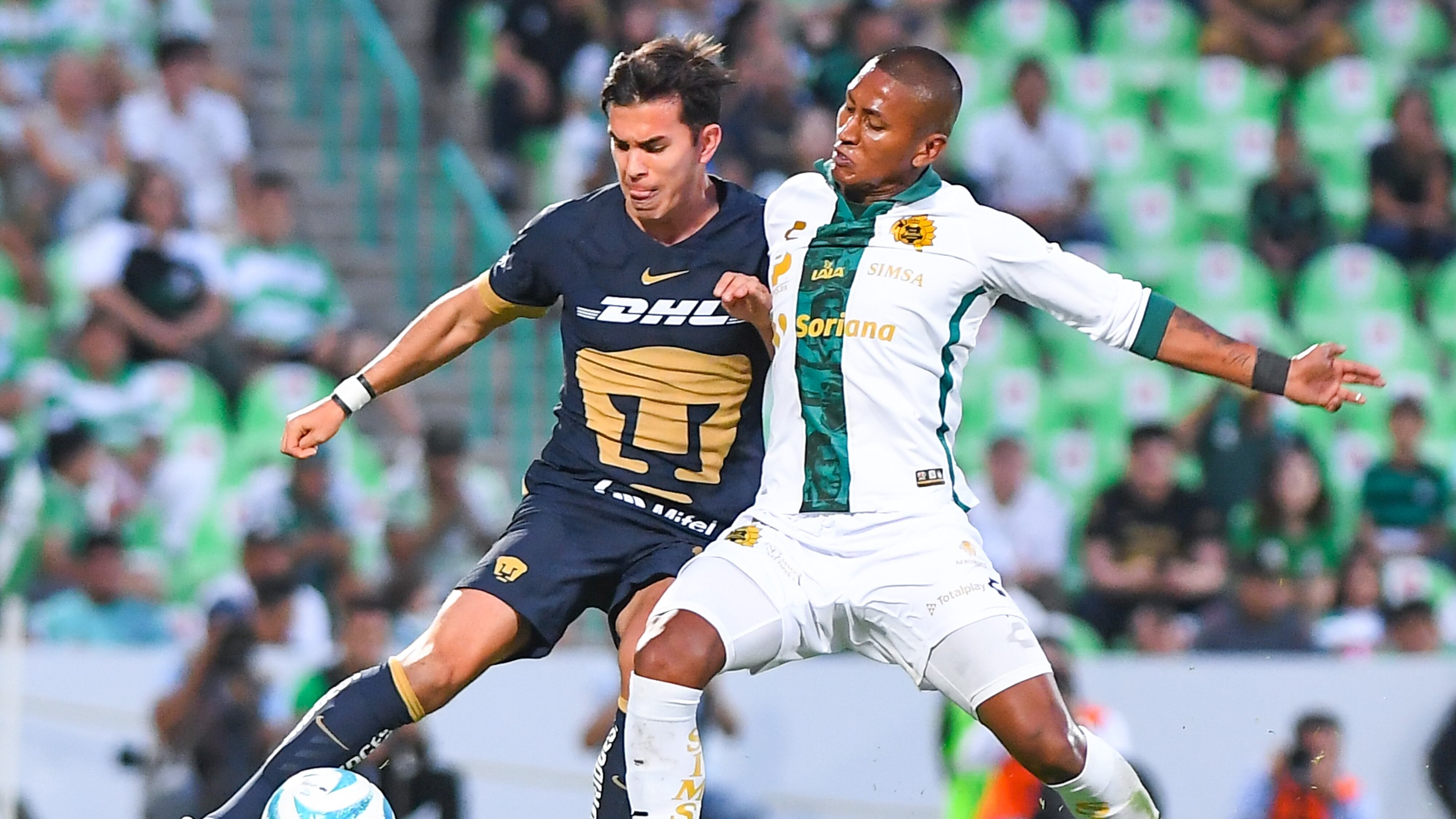 Liga BBVA MX Apertura 2023 Santos vs Pumas UNAM