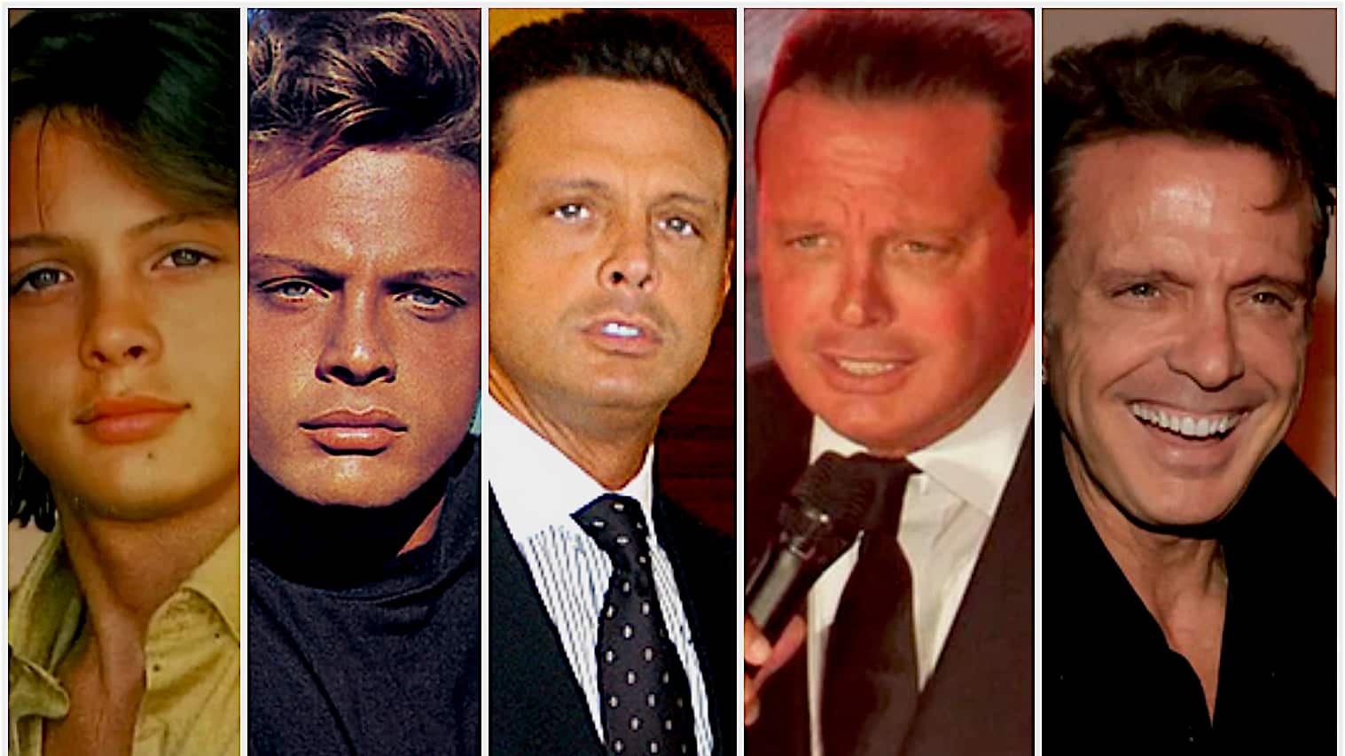 El cantante lució más delgado, como nunca se había visto en las diferentes etapas de su carrera artística.