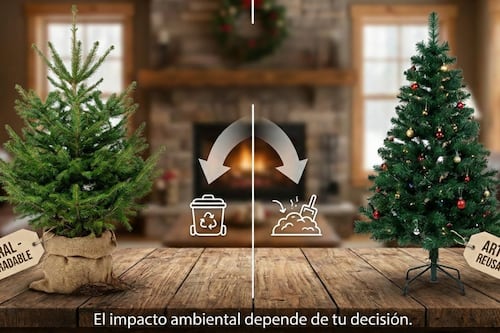 ¿Árbol natural o artificial?: Este es el error ambiental que millones repiten cada año