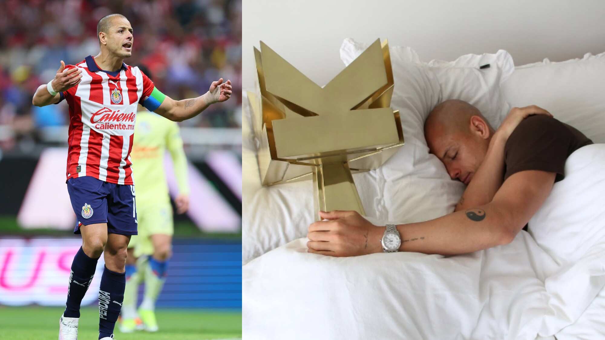 Chicharito pelea con aficionado en redes