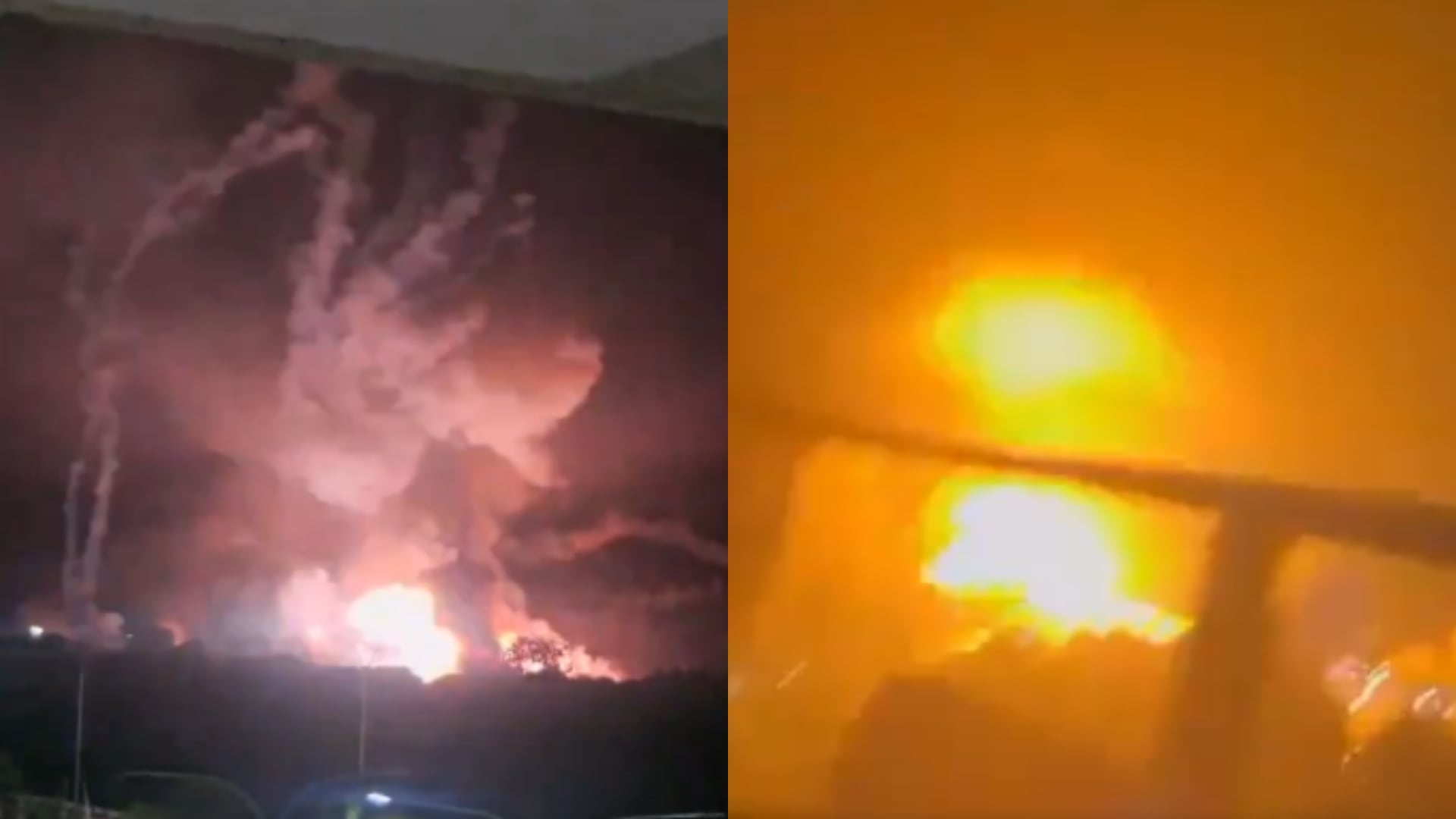 Impactantes imágenes del bombardeo de Estados Unidos a Caracas le dan la vuelta al mundo