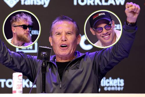 Julio César Chávez sentencia Jake Paul: “Mi hijo le va a dar la chin** de su vida”