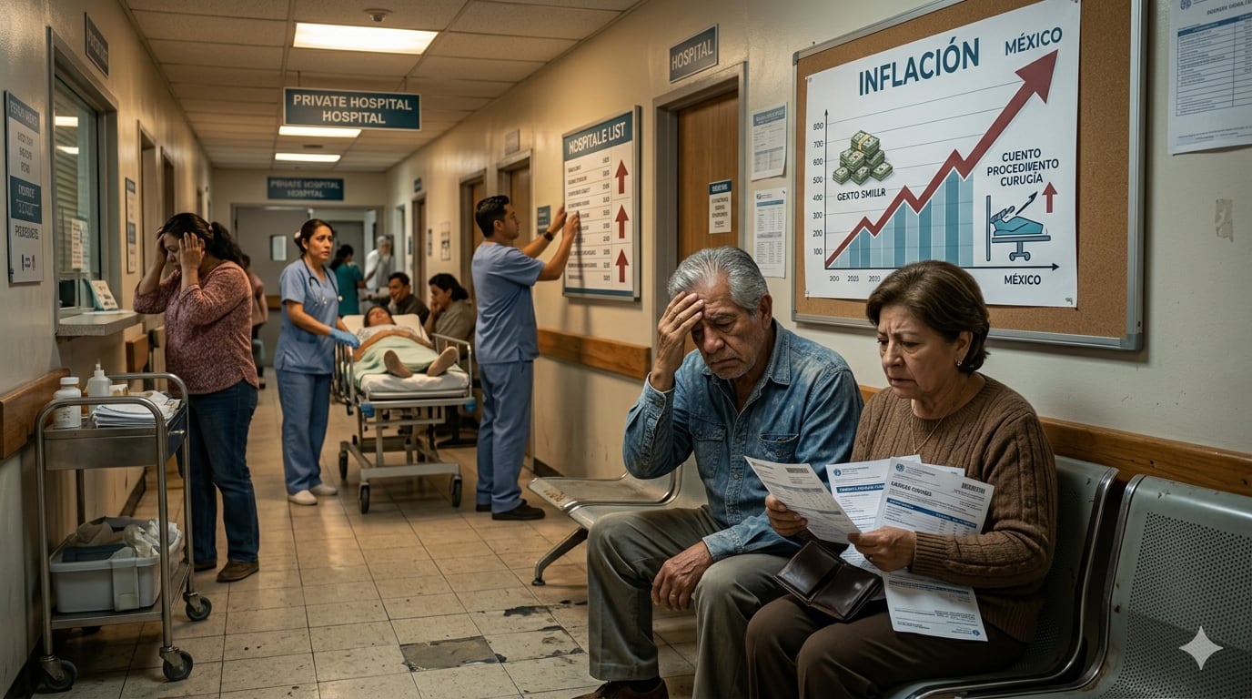 Seguros médicos explotan: hospitales y cirugías serán 14 por ciento más caros