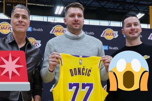 Luka Doncic, el nuevo rey de los Lakers: ¡Un sueño hecho realidad jugar con LeBron!