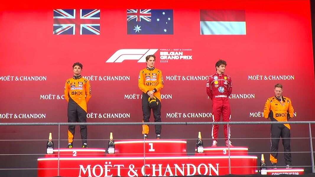 Oscar Piastri se lleva la victoria en Bélgica