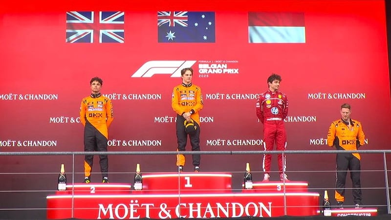 Oscar Piastri se lleva la victoria en Bélgica