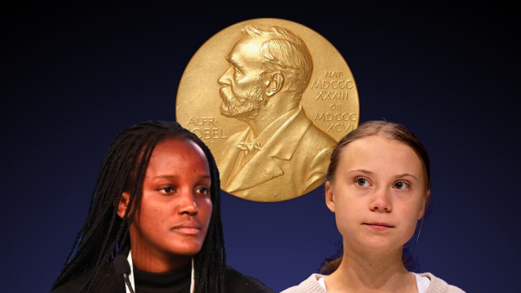 Vanessa Nakate y Greta Thunberg entre las 305 candidatas al Premio Nobel de la Paz