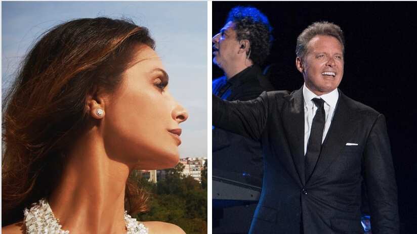 Luis Miguel, romance con Paloma Cueva