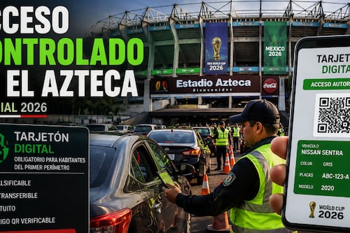 Mundial 2026: el nuevo requisito que deberán cumplir miles de habitantes que viven cerca del Estadio Azteca