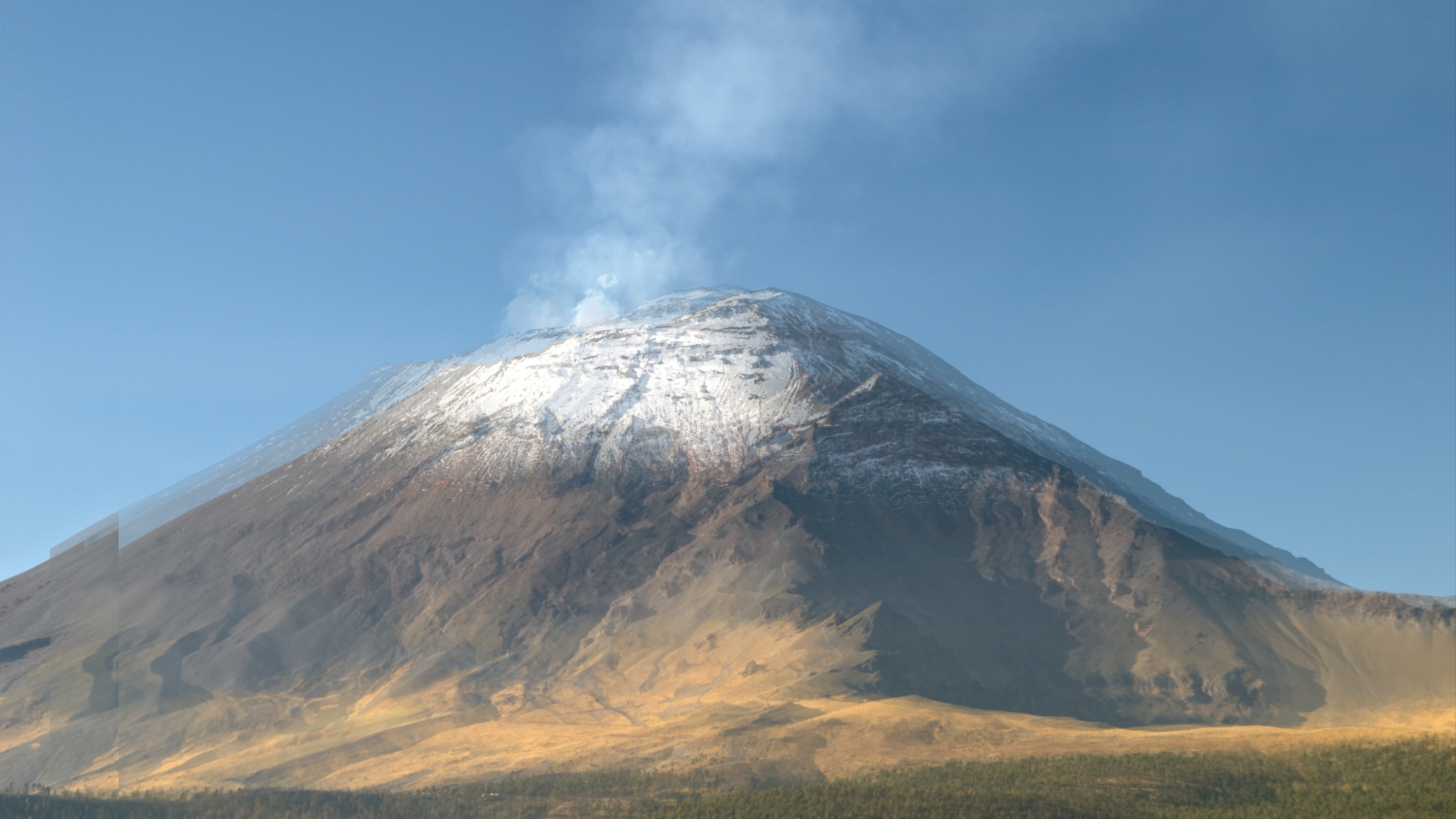 Sismo volcanotectónico en el Popocatépetl.