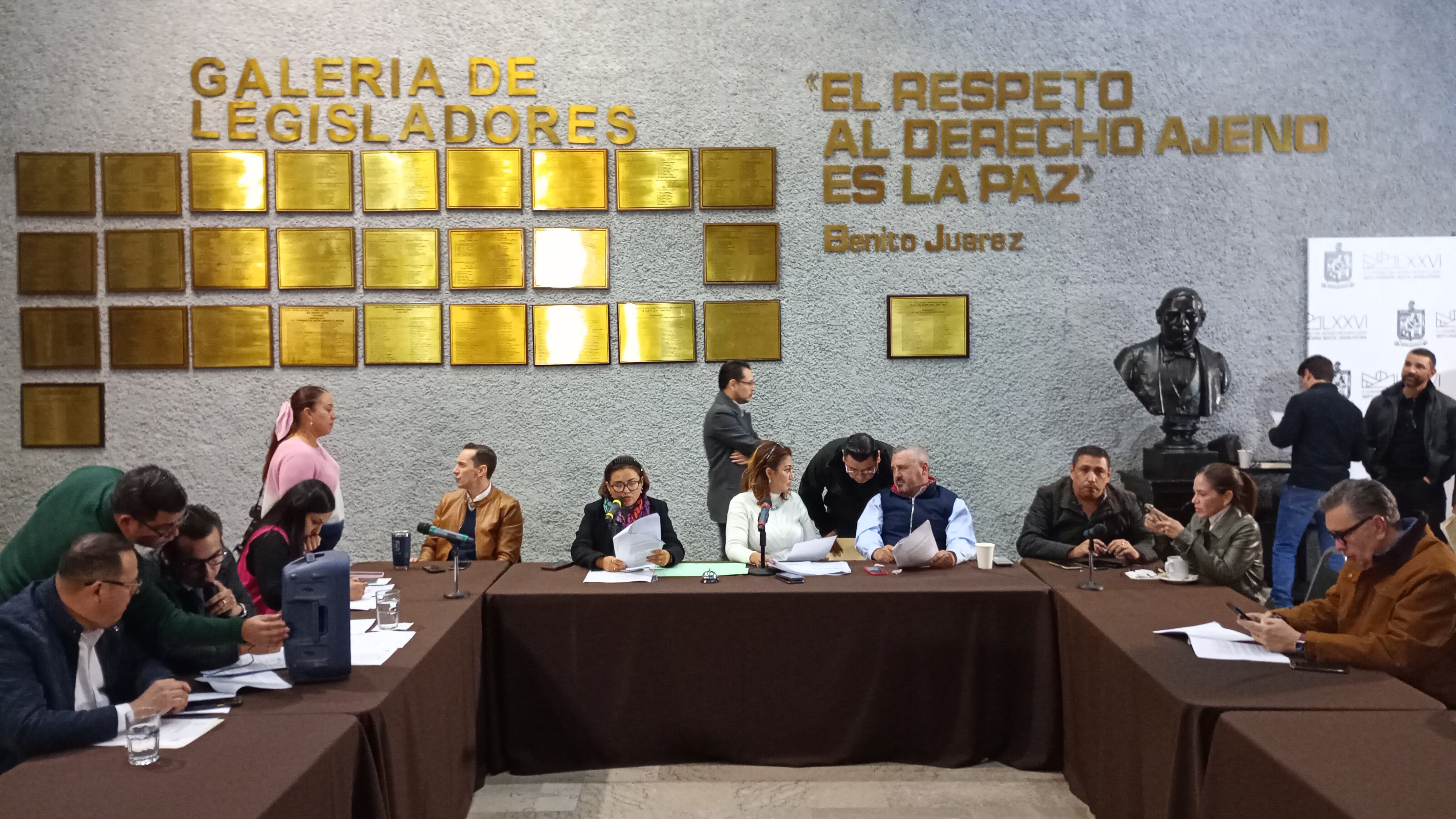 La Comisión de Gobernación turnó la lista al Pleno.