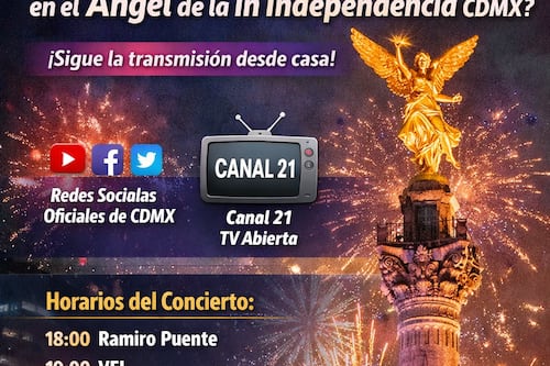 Así puedes ver desde casa el festejo de Año Nuevo en el Ángel de la Independencia
